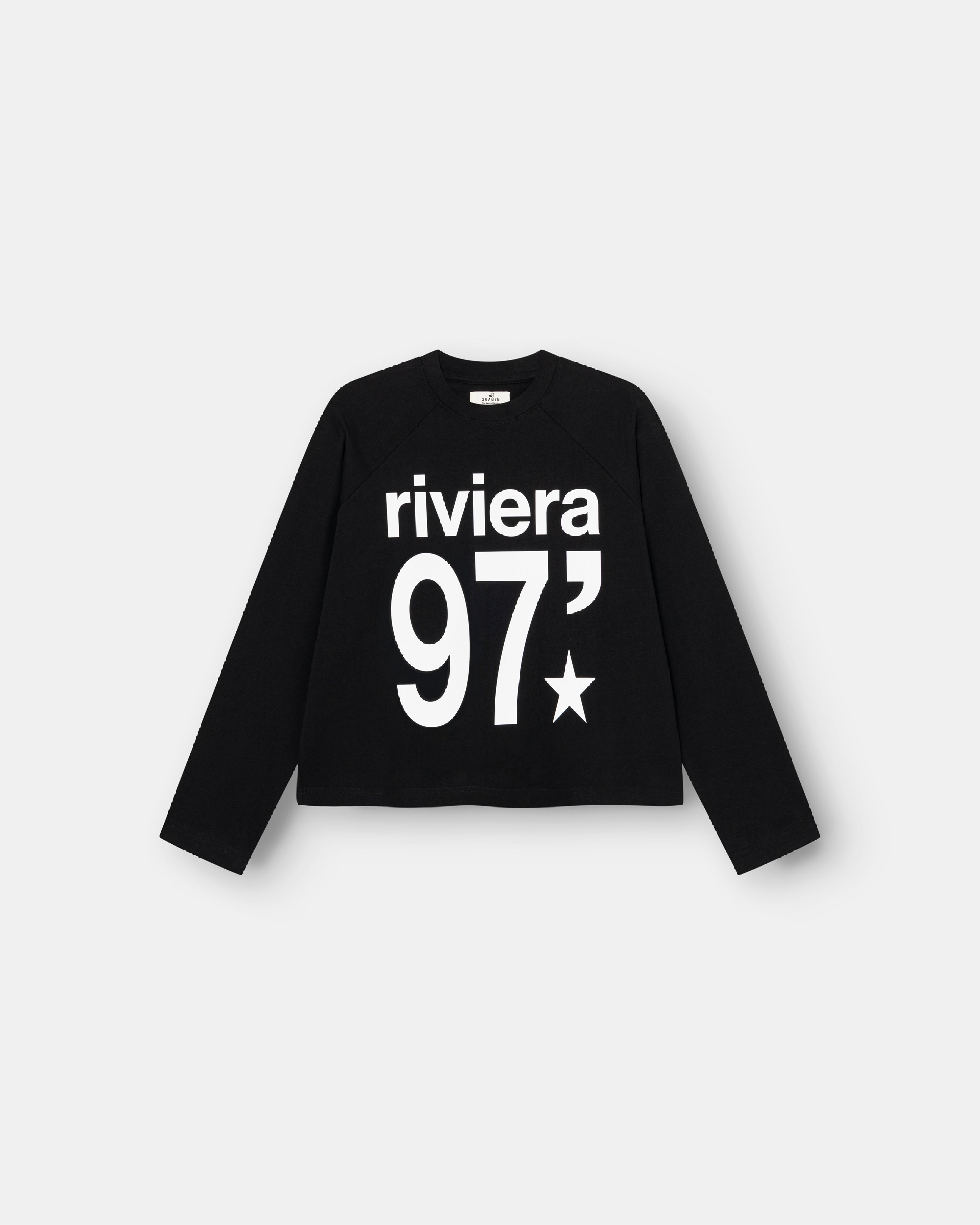 Riviera 97 Raglan Longsleeve Black Dame